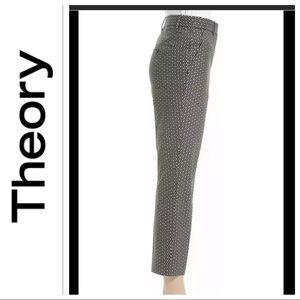 THEORY SLIM CROP DRESS PANTS SIZE 4